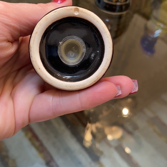 Vintage palm spring sleek black salt pepper shakers - Picture 4 of 8